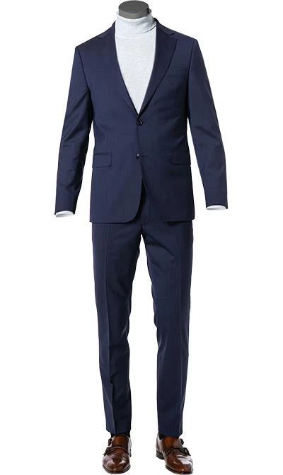 OSCAR JACOBSON Anzug 31003700+51703700/220 Woll-Stretch, Dunkelblau, Blau 3 OSCAR JACOBSON Anzug 31003700+51703700/220 Woll-Stretch, Dunkelblau, Blau