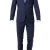 OSCAR JACOBSON Anzug 30503700+51703700/220 Woll-Stretch, Dunkelblau, Blau -Anzüge & Westen Schritte 329287 norm