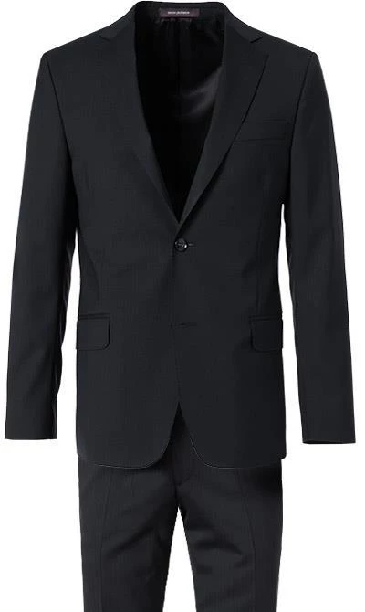 OSCAR JACOBSON Anzug 31003700+51703700/311 Woll-Stretch, Schwarz 4 OSCAR JACOBSON Anzug 31003700+51703700/311 Woll-Stretch, Schwarz – Bild 2