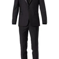 OSCAR JACOBSON Anzug 30894651+5934651/310 Smoking, Wolle, Schwarz