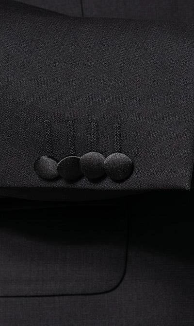 OSCAR JACOBSON Anzug 30894651+5934651/310 Smoking, Wolle, Schwarz 6 OSCAR JACOBSON Anzug 30894651+5934651/310 Smoking, Wolle, Schwarz – Bild 4