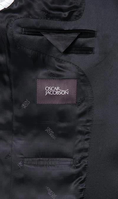 OSCAR JACOBSON Anzug 30894651+5934651/310 Smoking, Wolle, Schwarz 7 OSCAR JACOBSON Anzug 30894651+5934651/310 Smoking, Wolle, Schwarz – Bild 5