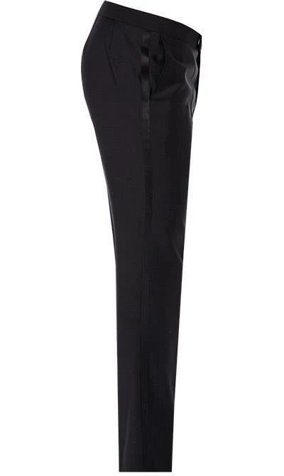 OSCAR JACOBSON Anzug 30894651+5934651/310 Smoking, Wolle, Schwarz 9 OSCAR JACOBSON Anzug 30894651+5934651/310 Smoking, Wolle, Schwarz – Bild 7