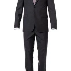 OSCAR JACOBSON Anzug 31008515+51158515/110 Wolle, Anthrazit meliert, Dunkelgrau