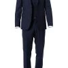 OSCAR JACOBSON Anzug 31008515+4428515+5115/215 Anzug mit Weste, Wolle, Dunkelblau, Blau 2 OSCAR JACOBSON Anzug 31008515+4428515+5115/215 Anzug mit Weste, Wolle, Dunkelblau, Blau -Anzüge & Westen Schritte 329390 norm