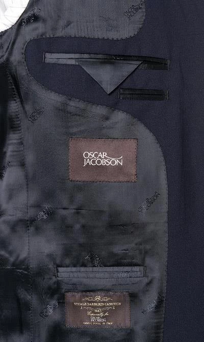 OSCAR JACOBSON Anzug 31008515+4428515+5115/215 Anzug mit Weste, Wolle, Dunkelblau, Blau 8 OSCAR JACOBSON Anzug 31008515+4428515+5115/215 Anzug mit Weste, Wolle, Dunkelblau, Blau – Bild 6