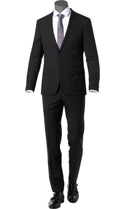 OSCAR JACOBSON Anzug 30508515+5378515/310 Wolle, Schwarz 3 OSCAR JACOBSON Anzug 30508515+5378515/310 Wolle, Schwarz