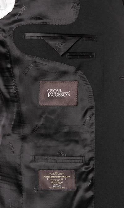 OSCAR JACOBSON Anzug 30508515+5378515/310 Wolle, Schwarz 7 OSCAR JACOBSON Anzug 30508515+5378515/310 Wolle, Schwarz – Bild 5