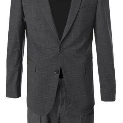 DIGEL Anzug Damian-S/Per-V 99605/121058+111066/43 Modern Fit, Schurwoll-Stretch wasserabweisend, Anthrazit -Anzüge & Westen Schritte 330340 norm2