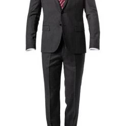 HUGO Anzug Arti/Hesten 50416828+50420145/010 Anzug Arti-Hesten, Extra Slim Fit, Schurwolle, Anthrazit