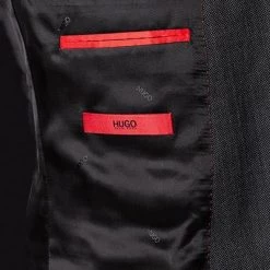 HUGO Anzug Arti/Hesten 50416828+50420145/010 Anzug Arti-Hesten, Extra Slim Fit, Schurwolle, Anthrazit -Anzüge & Westen Schritte 330640 norm6