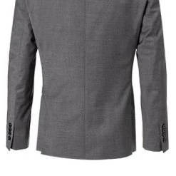 JOOP! Anzug 30003099+30003106+30003110/042 Anzug mit Weste, Slim Fit, Woll-Stretch, Steingrau meliert, Steingrau -Anzüge & Westen Schritte 331534 norm3