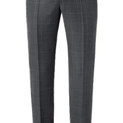 EDUARD DRESSLER Anzug Sean-Jim 10S11/5B31/24 Shaped Fit, Schurwolle Super110, Anthrazit kariert, Dunkelgrau -Anzüge & Westen Schritte 332248 norm7