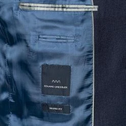 EDUARD DRESSLER Anzug Sean-Jim 10S05/5B31+3B35/42 Shaped Fit, Schurwoll-Stretch, Dunkelblau -Anzüge & Westen Schritte 332825 norm6