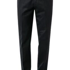 EMPORIO ARMANI Hose 6G1PQ0/1NIVZ/0999 Schurwolle, Schwarz