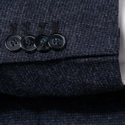 KARL LAGERFELD Anzug 155280+255001/10/592077/690 Flanell-Stretch, Dunkelblau gemustert, Blau -Anzüge & Westen Schritte 334812 norm4