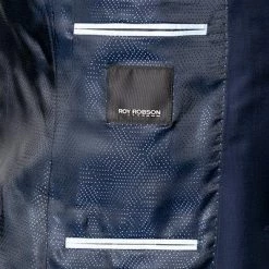 ROY ROBSON Anzug 050011215200+1267500/A401 Regular Fit, Schurwolle Super140 REDA, Dunkelblau meliert, Dunkelblau -Anzüge & Westen Schritte 335810 norm6