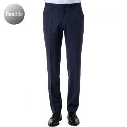 ROY ROBSON Hose S01050351295400/A410 Slim Fit, Schurwolle, Dunkelblau meliert, Dunkelblau