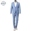 CG Anzug Cliff-Cedric 30-031S0/423622+433063/61 Slim Fit, Schurwoll-Stretch, Hellblau meliert, Hellblau -Anzüge & Westen Schritte 335832 master