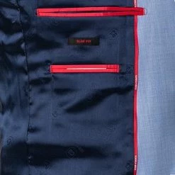 CG Anzug Cliff-Cedric 30-031S0/423622+433063/61 Slim Fit, Schurwoll-Stretch, Hellblau meliert, Hellblau -Anzüge & Westen Schritte 335832 norm6