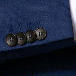 CG Anzug Camden-Chaz 90-145S0/423782+433103/62 Slim Fit, Schurwolle S120 GUABELLO, Royalblau, Königsblau -Anzüge & Westen Schritte 335857 norm4