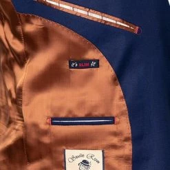 CG Anzug Camden-Chaz 90-145S0/423782+433103/62 Slim Fit, Schurwolle S120 GUABELLO, Royalblau, Königsblau -Anzüge & Westen Schritte 335857 norm6