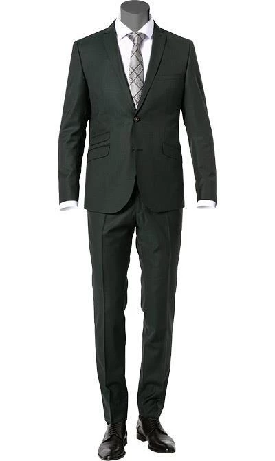 CG Anzug Camden-Chaz 90-144S0/423782+433103/53 Slim Fit, Schurwolle S120 GUABELLO, Dunkelgrün 3 CG Anzug Camden-Chaz 90-144S0/423782+433103/53 Slim Fit, Schurwolle S120 GUABELLO, Dunkelgrün