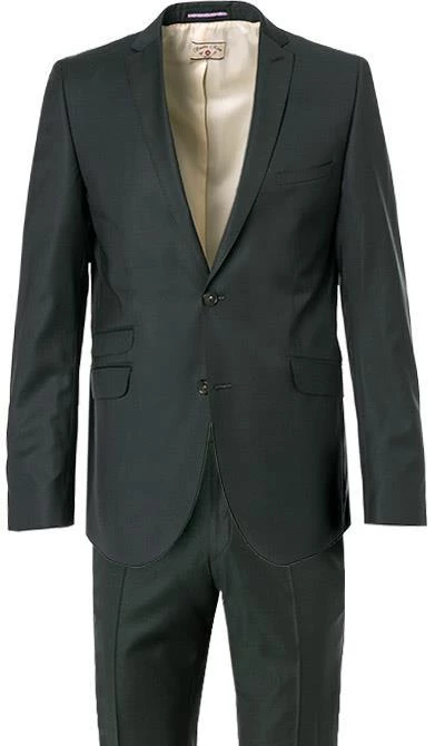 CG Anzug Camden-Chaz 90-144S0/423782+433103/53 Slim Fit, Schurwolle S120 GUABELLO, Dunkelgrün 4 CG Anzug Camden-Chaz 90-144S0/423782+433103/53 Slim Fit, Schurwolle S120 GUABELLO, Dunkelgrün – Bild 2