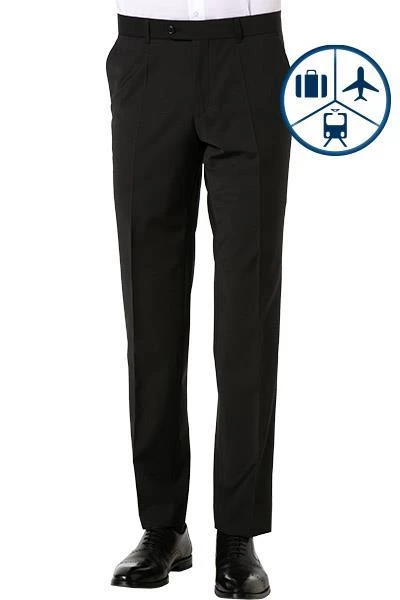 Carl Gross Hose TRF-Silvio 30-031S0/338343/90 Regular Fit, Schurwolle, Schwarz 3 Carl Gross Hose TRF-Silvio 30-031S0/338343/90 Regular Fit, Schurwolle, Schwarz