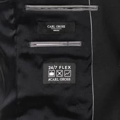 Carl Gross Anzug 30-031S0/325031+342043+338343/90 Reise-Anzug mit Weste, Regular Fit, Schurwoll-Stretch, Schwarz 19 Carl Gross Anzug 30-031S0/325031+342043+338343/90 Reise-Anzug mit Weste, Regular Fit, Schurwoll-Stretch, Schwarz -Anzüge & Westen Schritte 335892 norm7