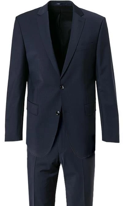 Carl Gross Anzug 30-031S0/325031+338343/62 Reise-Anzug, Regular Fit, Schurwoll-Stretch, Dunkelblau , Dunkelblau 5 Carl Gross Anzug 30-031S0/325031+338343/62 Reise-Anzug, Regular Fit, Schurwoll-Stretch, Dunkelblau , Dunkelblau – Bild 3