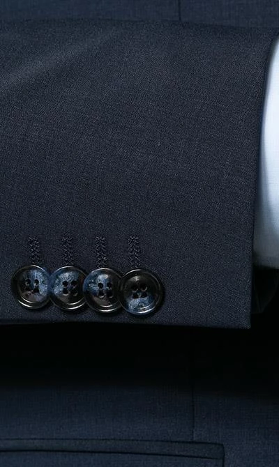 Carl Gross Anzug 30-031S0/325031+338343/62 Reise-Anzug, Regular Fit, Schurwoll-Stretch, Dunkelblau , Dunkelblau 7 Carl Gross Anzug 30-031S0/325031+338343/62 Reise-Anzug, Regular Fit, Schurwoll-Stretch, Dunkelblau , Dunkelblau – Bild 5