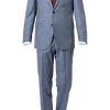 Carl Gross Anzug 90-0S0/325062+339593/61 Modern Fit, Schurwolle Super110, Bleu meliert, Hellblau 2 Carl Gross Anzug 90-0S0/325062+339593/61 Modern Fit, Schurwolle Super110, Bleu meliert, Hellblau -Anzüge & Westen Schritte 335908 norm