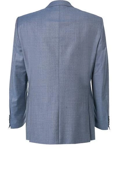 Carl Gross Anzug 90-0S0/325062+339593/61 Modern Fit, Schurwolle Super110, Bleu meliert, Hellblau 5 Carl Gross Anzug 90-0S0/325062+339593/61 Modern Fit, Schurwolle Super110, Bleu meliert, Hellblau – Bild 3