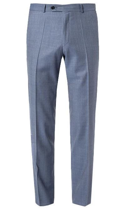 Carl Gross Anzug 90-0S0/325062+339593/61 Modern Fit, Schurwolle Super110, Bleu meliert, Hellblau 9 Carl Gross Anzug 90-0S0/325062+339593/61 Modern Fit, Schurwolle Super110, Bleu meliert, Hellblau – Bild 7