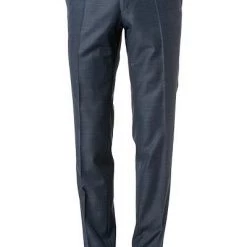 Carl Gross Hose Stevenson 40-016N0/339603/62 Schurwolle, Jeansblau meliert, Jeansblau