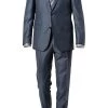Carl Gross Anzug 40-016N0/324972+339603/62 Schurwolle, Jeansblau meliert, Jeansblau 2 Carl Gross Anzug 40-016N0/324972+339603/62 Schurwolle, Jeansblau meliert, Jeansblau -Anzüge & Westen Schritte 335916 norm