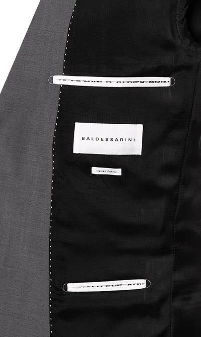 BALDESSARINI Anzug 14050+17050/000/08828/9209 Modern Fit, Schurwolle, Graphit meliert, Grau 7 BALDESSARINI Anzug 14050+17050/000/08828/9209 Modern Fit, Schurwolle, Graphit meliert, Grau – Bild 5
