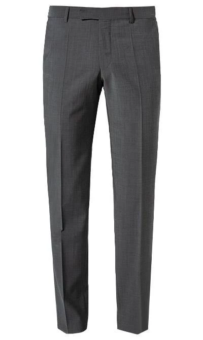 BALDESSARINI Anzug 14050+17050/000/08828/9209 Modern Fit, Schurwolle, Graphit meliert, Grau 9 BALDESSARINI Anzug 14050+17050/000/08828/9209 Modern Fit, Schurwolle, Graphit meliert, Grau – Bild 7