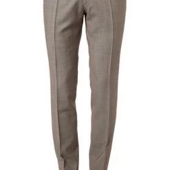 CG Hose Pascal 90-146N0/430013/71 Slim Fit, Schurwolle, Graubraun meliert , Grau