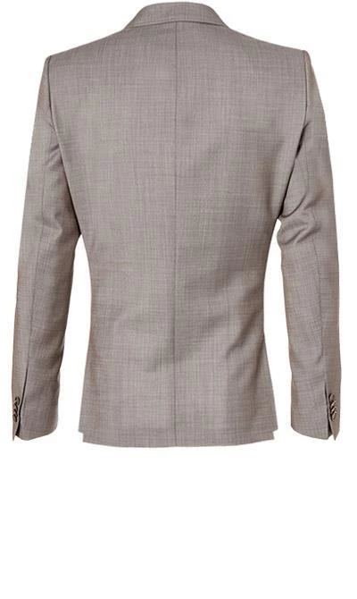 CG Anzug Patrick-Pascal 90-146N0/424002+430013/71 Slim Fit, Schurwolle, Graubraun meliert , Grau 5 CG Anzug Patrick-Pascal 90-146N0/424002+430013/71 Slim Fit, Schurwolle, Graubraun meliert , Grau – Bild 3