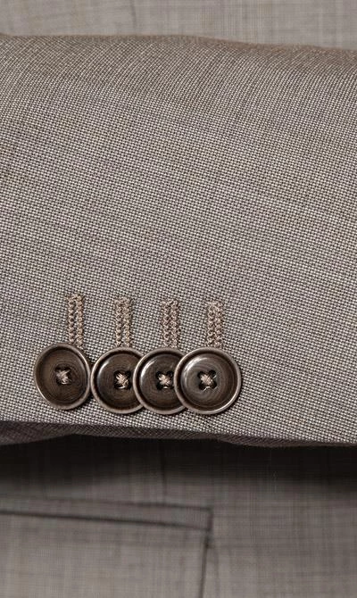 CG Anzug Patrick-Pascal 90-146N0/424002+430013/71 Slim Fit, Schurwolle, Graubraun meliert , Grau 6 CG Anzug Patrick-Pascal 90-146N0/424002+430013/71 Slim Fit, Schurwolle, Graubraun meliert , Grau – Bild 4