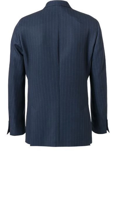 Pierre Cardin Anzug 42288+72534/810/94325/3250 Modern Fit, Mikrofaser wasserabweisend, Navy gestreift, Dunkelblau 6 Pierre Cardin Anzug 42288+72534/810/94325/3250 Modern Fit, Mikrofaser wasserabweisend, Navy gestreift, Dunkelblau – Bild 4