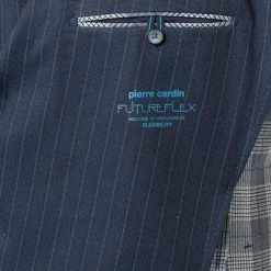 Pierre Cardin Anzug 42288+72534/810/94325/3250 Modern Fit, Mikrofaser wasserabweisend, Navy gestreift, Dunkelblau 16 Pierre Cardin Anzug 42288+72534/810/94325/3250 Modern Fit, Mikrofaser wasserabweisend, Navy gestreift, Dunkelblau -Anzüge & Westen Schritte 337139 norm5