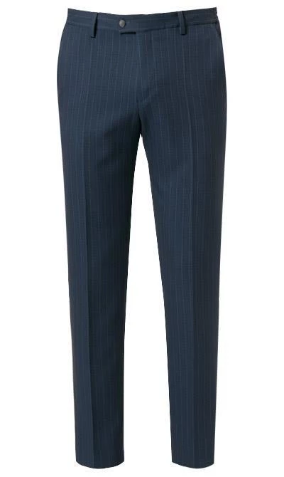 Pierre Cardin Anzug 42288+72534/810/94325/3250 Modern Fit, Mikrofaser wasserabweisend, Navy gestreift, Dunkelblau 10 Pierre Cardin Anzug 42288+72534/810/94325/3250 Modern Fit, Mikrofaser wasserabweisend, Navy gestreift, Dunkelblau – Bild 8