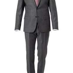 ROY ROBSON Anzug S00050561004400+295400/A020 Slim Fit, Schurwolle Super100 wasserabweisend, Grau meliert, Grau
