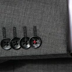 ROY ROBSON Anzug S00050561004400+295400/A020 Slim Fit, Schurwolle Super100 wasserabweisend, Grau meliert, Grau 13 ROY ROBSON Anzug S00050561004400+295400/A020 Slim Fit, Schurwolle Super100 wasserabweisend, Grau meliert, Grau -Anzüge & Westen Schritte 337791 norm4