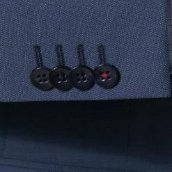 ROY ROBSON Anzug S00050571004400+295400/A450 Slim Fit, Schurwolle Super100 wasserabweisend, Dunkelblau, Blau -Anzüge & Westen Schritte 337801 norm4