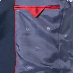 ROY ROBSON Anzug S00050581594800+295400/A410 Slim Fit, Schurwolle Super100, Navy meliert, Navy -Anzüge & Westen Schritte 337804 norm5