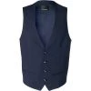 ROY ROBSON Weste S05050351704100/A410 Slim Fit, Schurwolle Super100 wasserabweisend, Dunkelblau gemustert, Dunkelblau -Anzüge & Westen Schritte 338559 norm